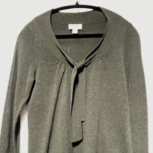 Loft by Ann Taylor Olive Sweater- Size Small